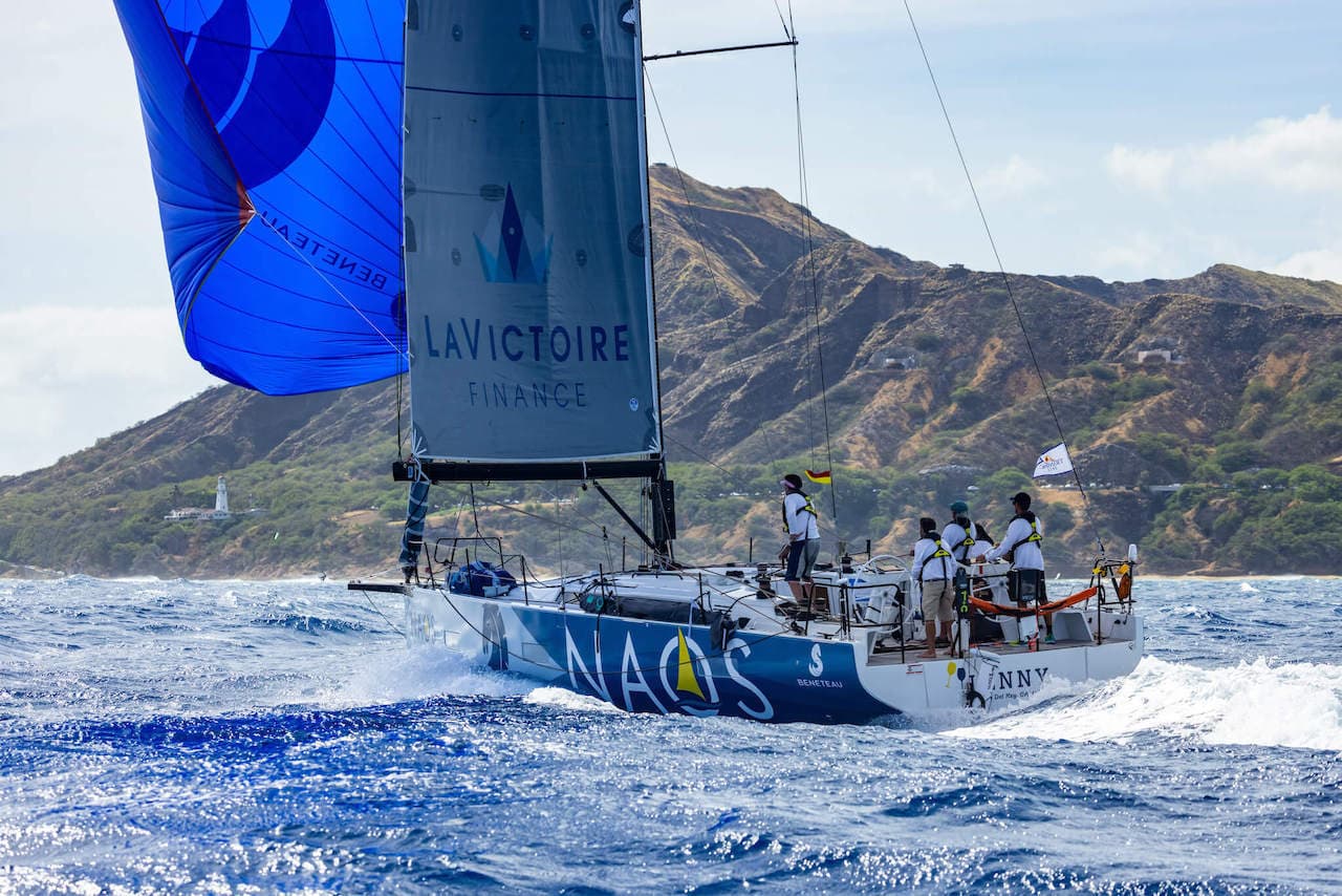 transpac 2023 log podium