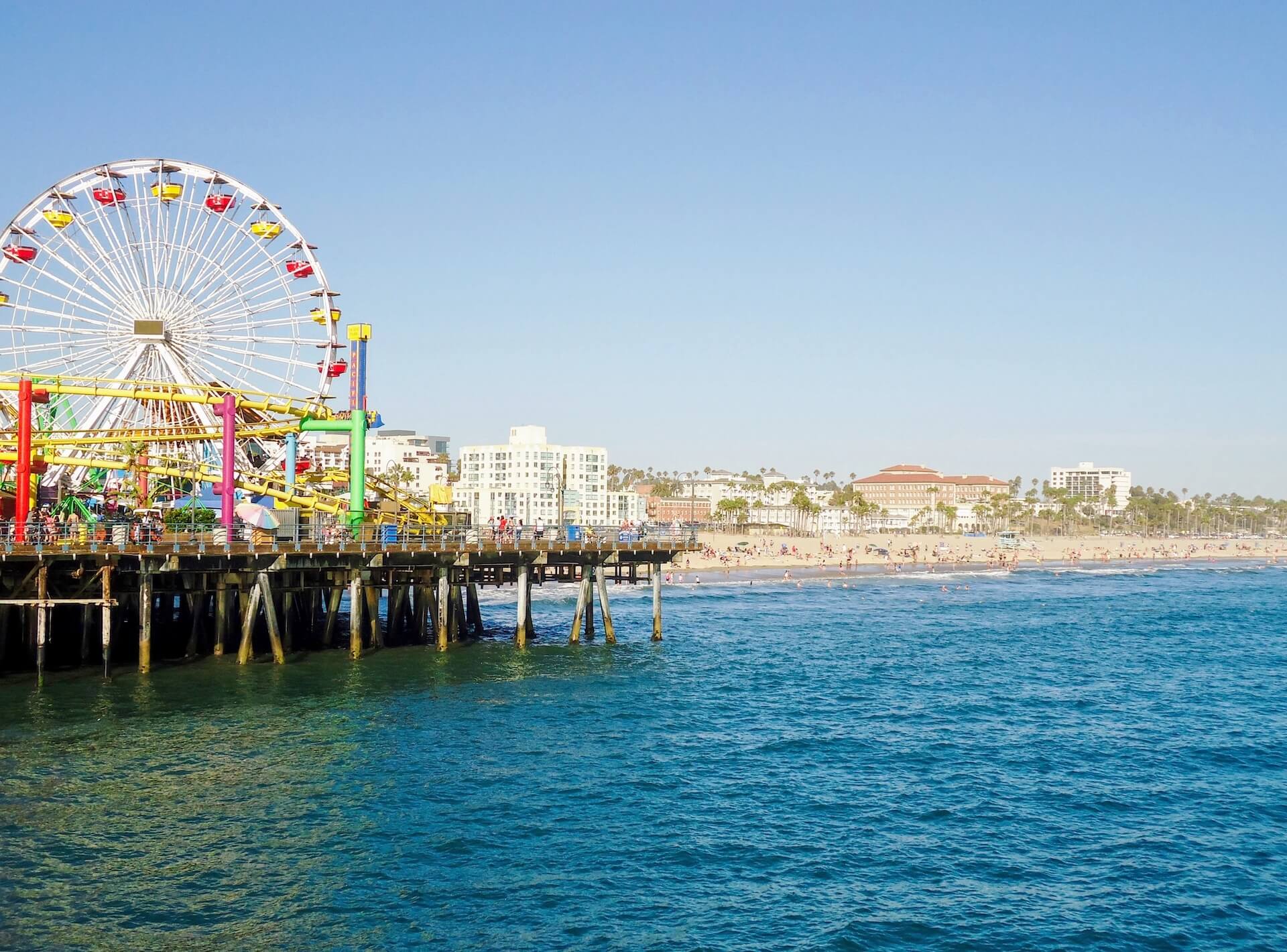 santa monica beach